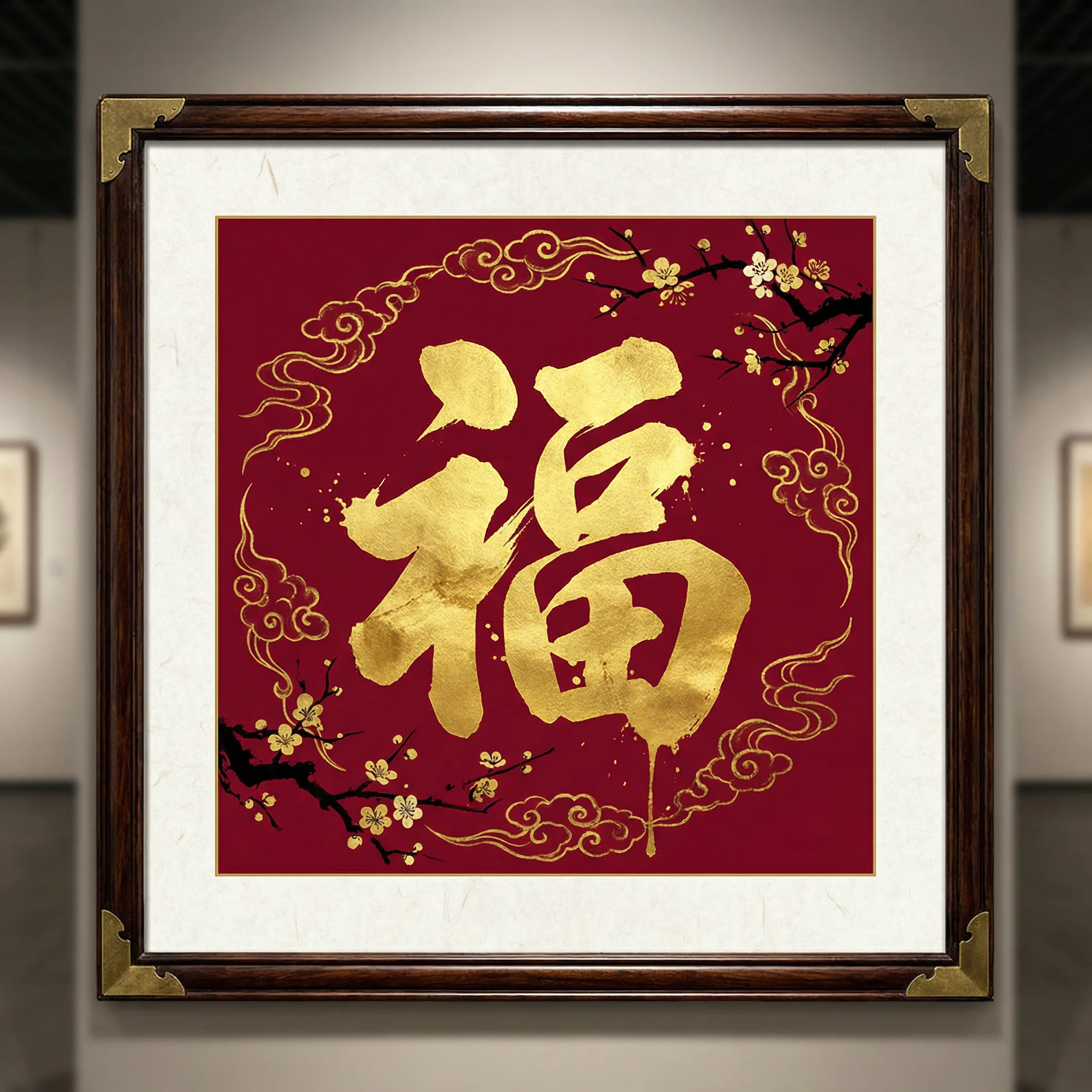 历代名家书法福字作品 - 腾讯分分彩