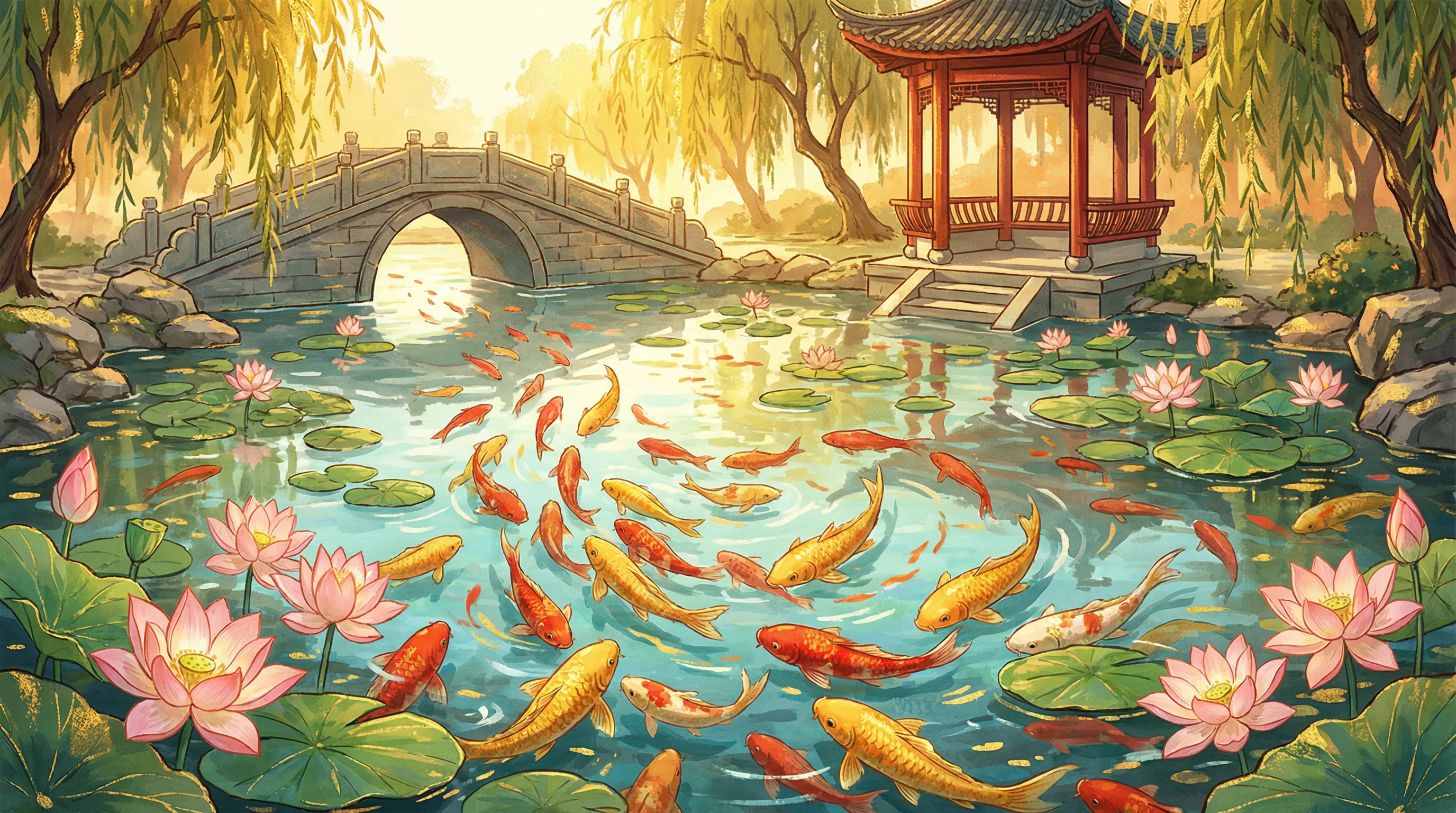 锦鲤游动动画 - 东方福运祈愿堂 - 腾讯分分彩