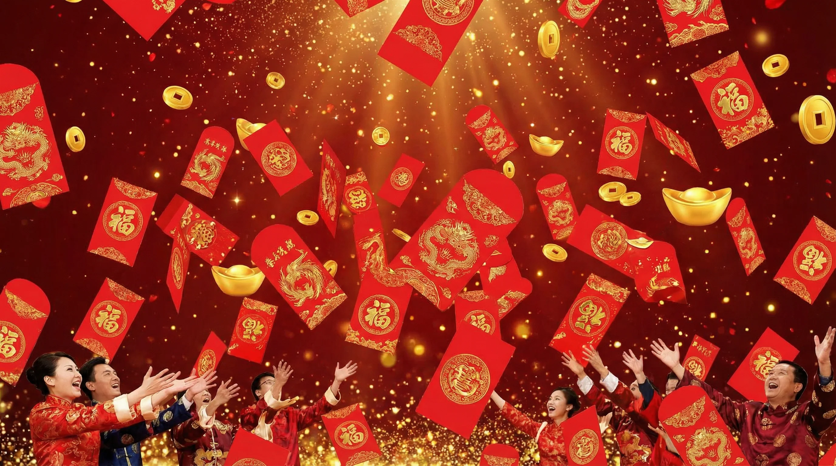 与家人分享喜悦